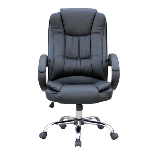 Cadeira Presidente Escritório Giratória Fox Office C300 &#8211; Preta